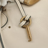 Chloe women's handbag White luxury designer leather
