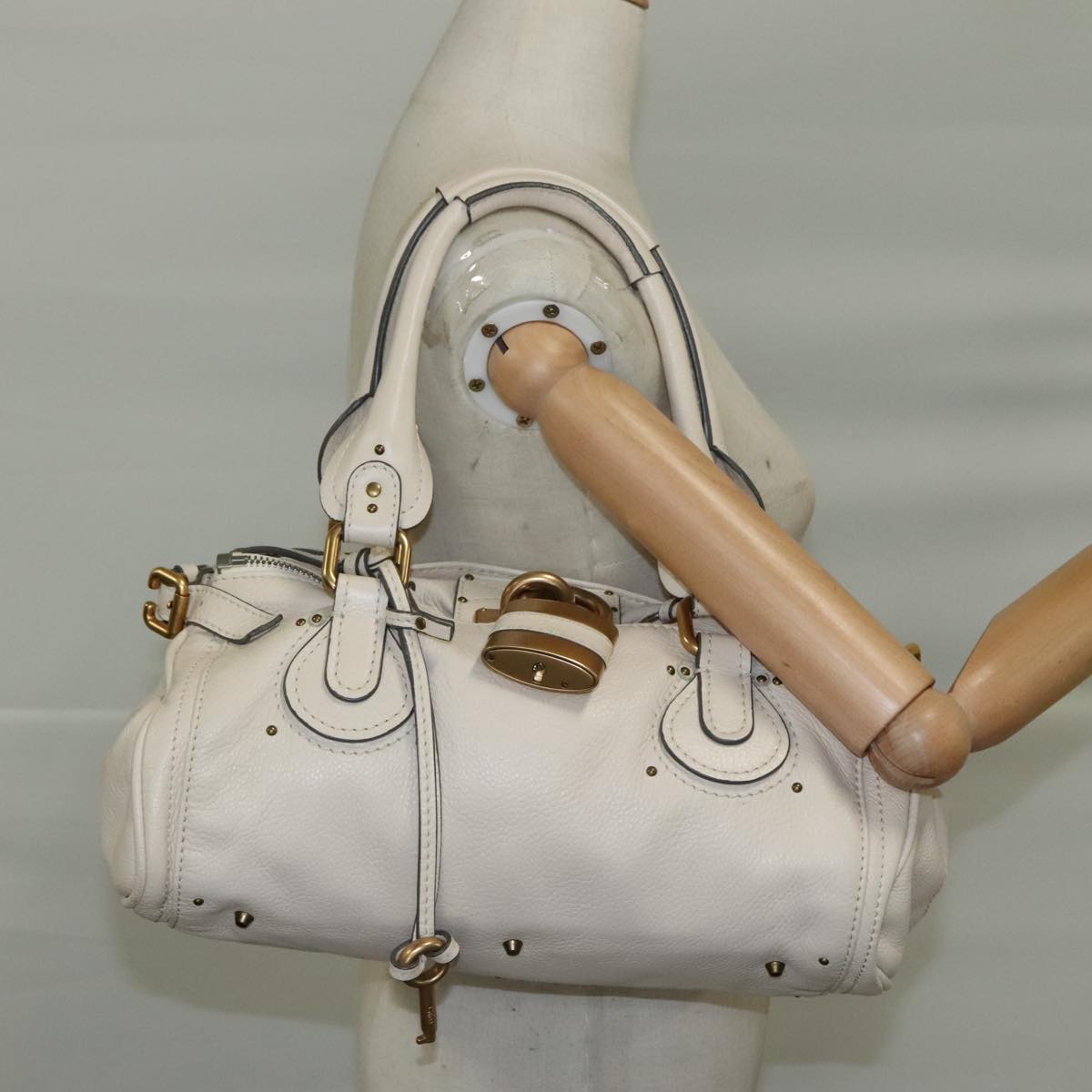 Authentic Chloe handbag White luxury fashion accessory