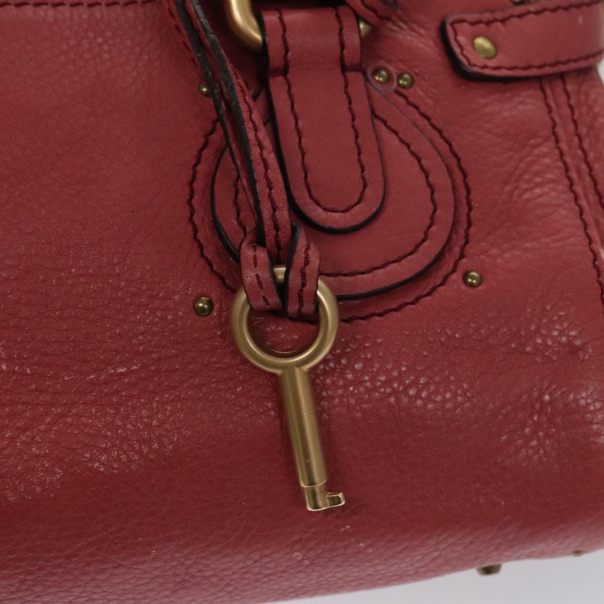Chloe women's handbag Pink luxury designer leather