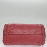 Side view of Chloe handbag Pink premium designer bag