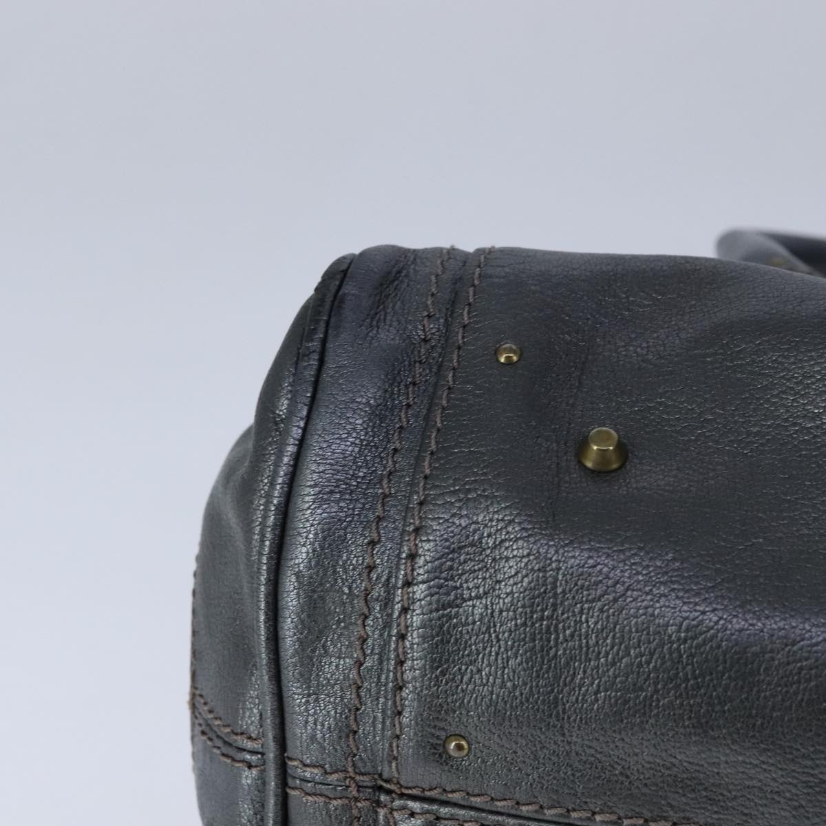 Silvenix elegant leather Handbag top view