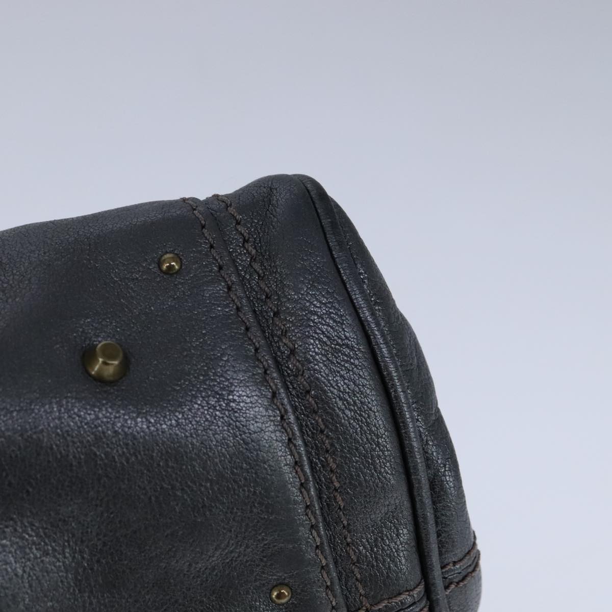 Chloe designer handbag leather closeup detail