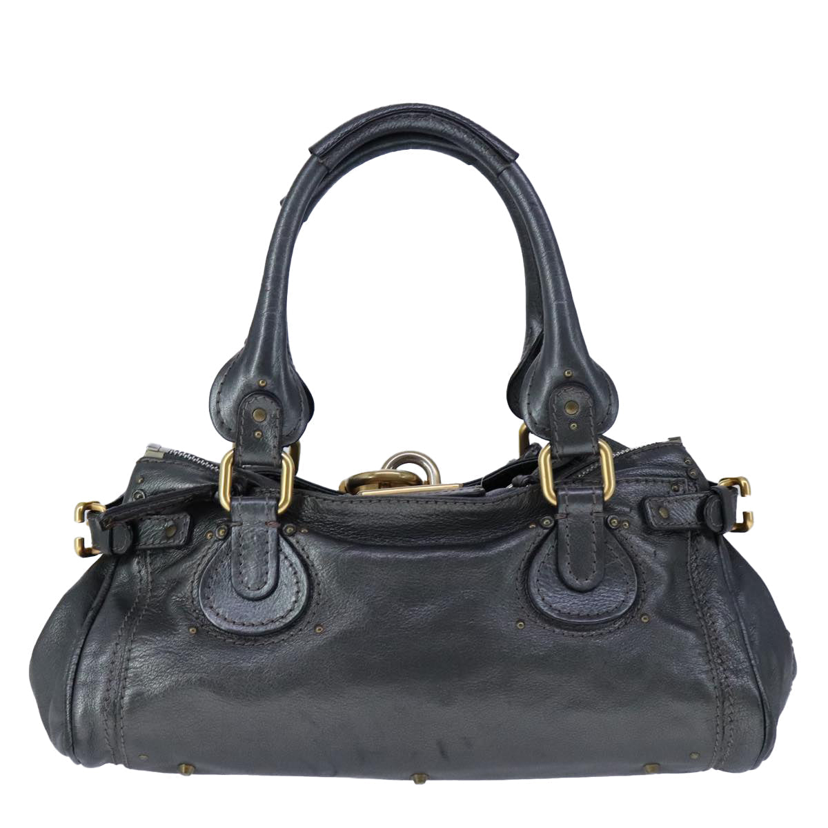 Silvenix elegant leather Handbag top view