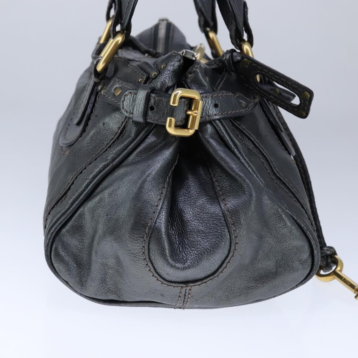 Silvenix elegant leather Handbag top view