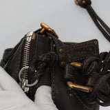 Opulex elegant leather Handbag top view