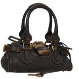 Chloe women's handbag Brown luxury designer leather