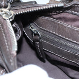 Opulex elegant leather Handbag top view