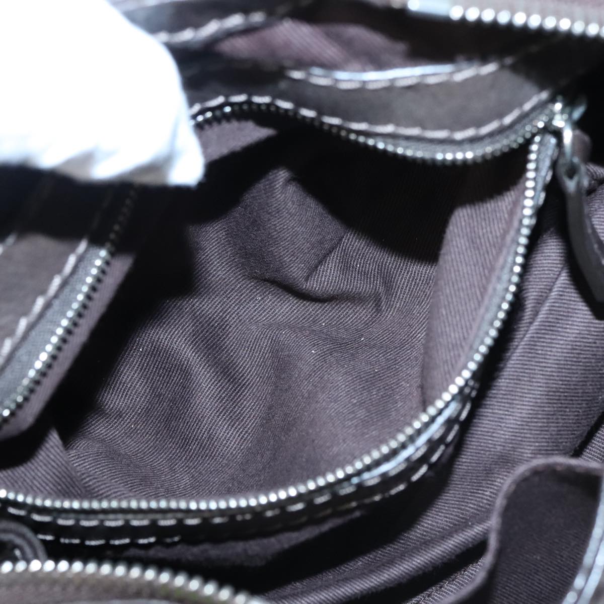 Opulex elegant leather Handbag top view