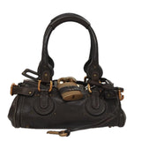 Side view of Chloe handbag Brown premium designer bag
