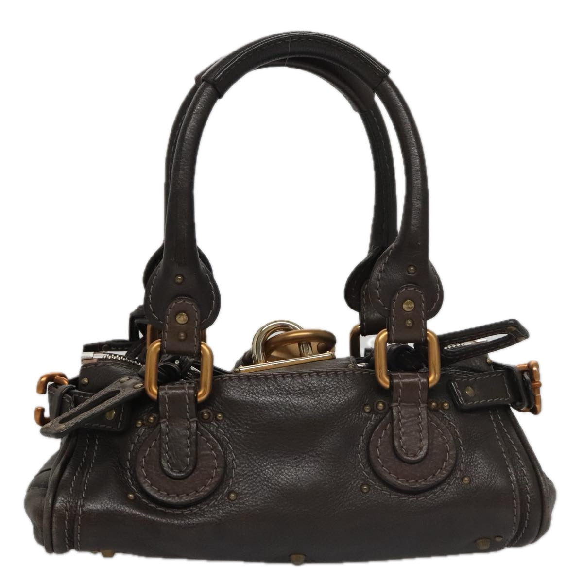 Chloe women's handbag Brown luxury designer leather