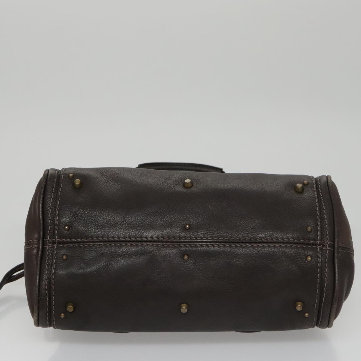 Opulex elegant leather Handbag top view