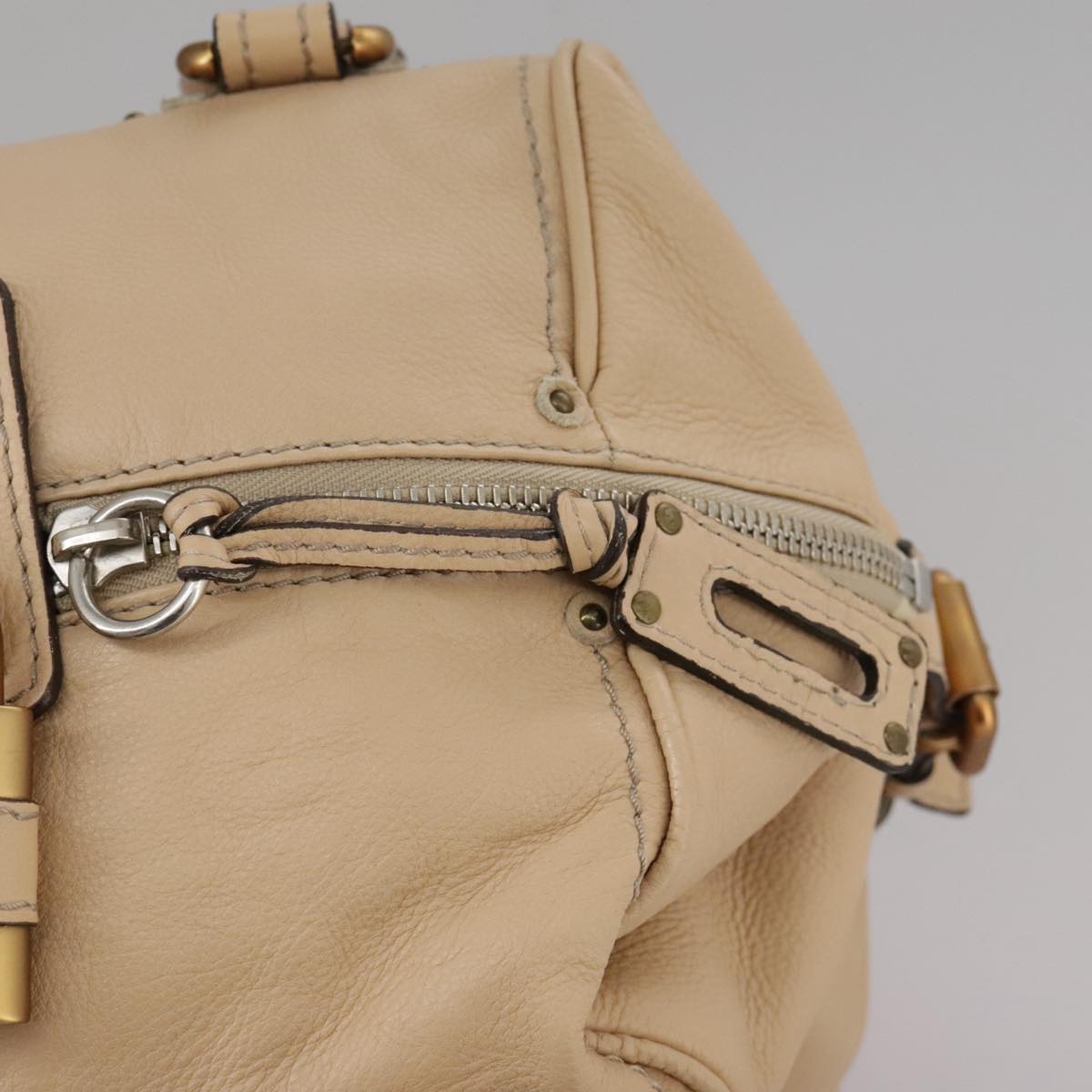 Authentic Chloe handbag Beige luxury fashion accessory
