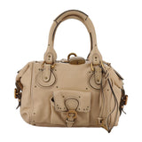Trevique elegant leather Handbag close-up detail