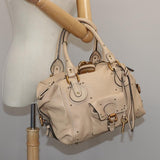 Chloe designer handbag leather closeup detail