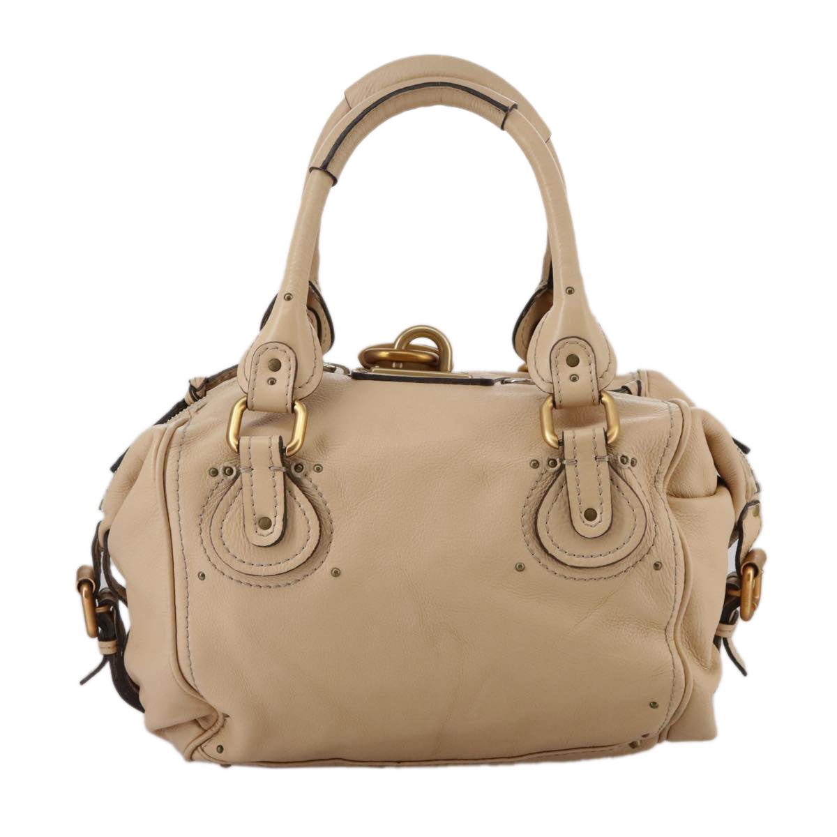 Trevique elegant leather Handbag top view
