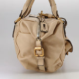 Chloe women's handbag Beige luxury designer leather