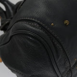 Solvarex elegant leather Handbag angled view