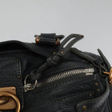 Authentic Chloe handbag Navy luxury fashion accessory