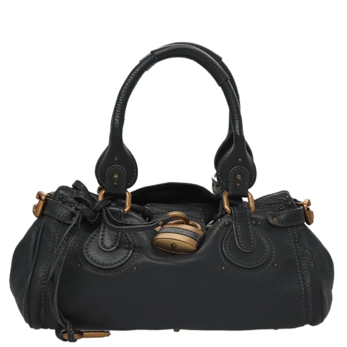 Authentic Chloe handbag Navy luxury fashion accessory