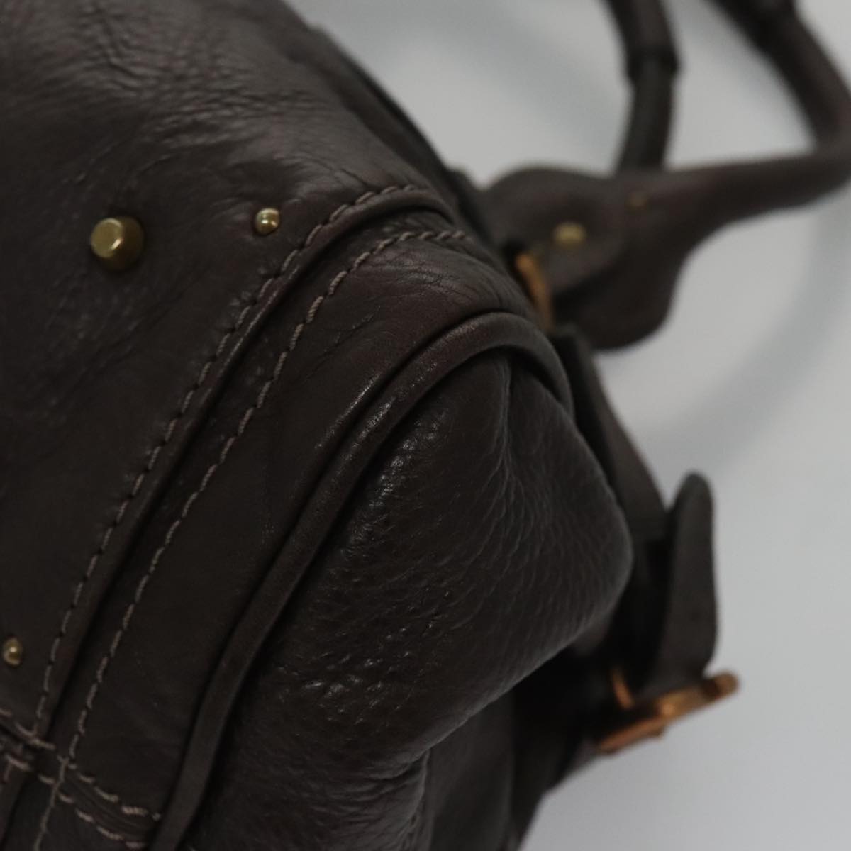 Chloe women's handbag Brown luxury designer leather