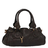 Chloe women's handbag Brown luxury designer leather