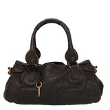 Zephyra elegant leather Handbag close-up detail