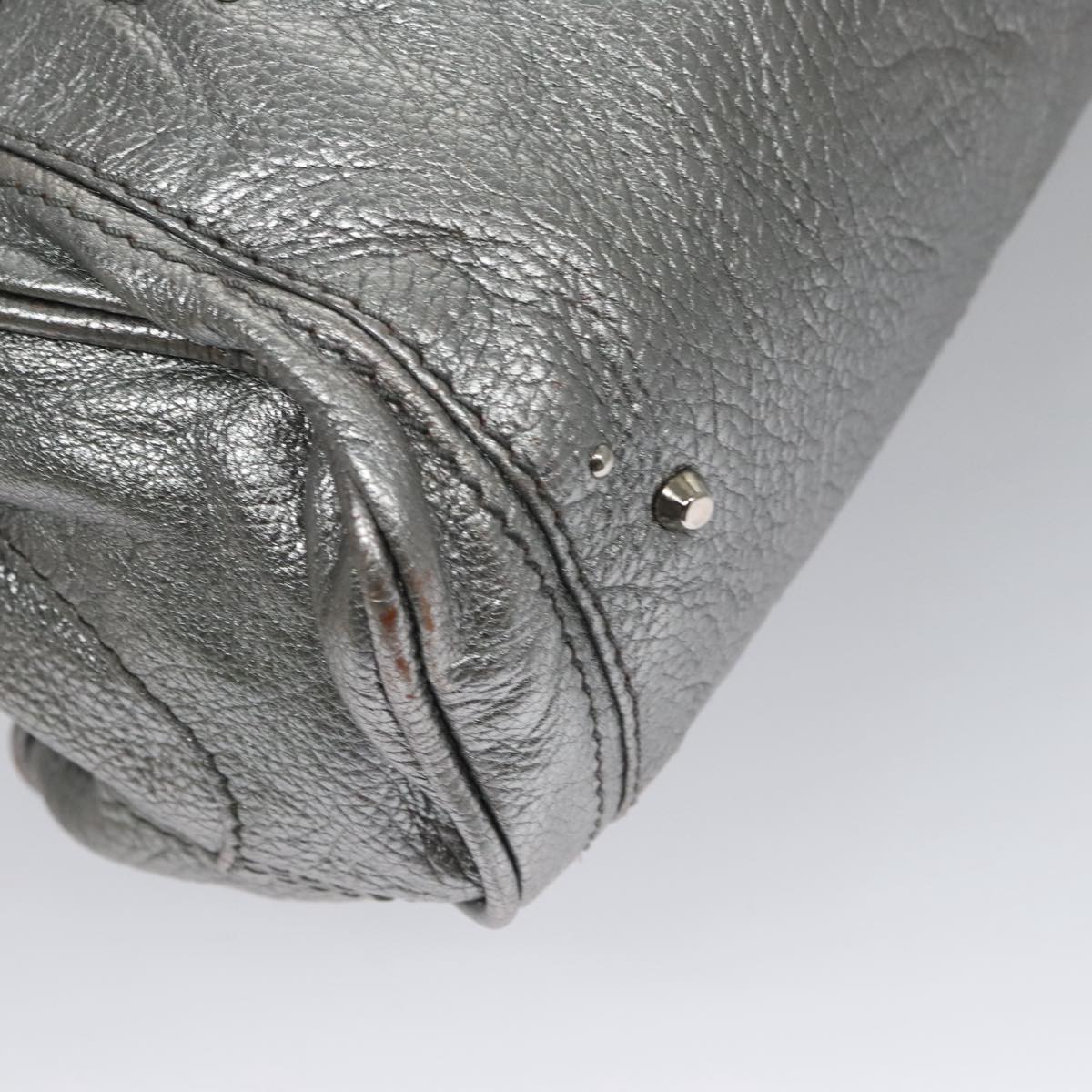 Chloe designer handbag leather closeup detail