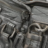 Chloe designer handbag leather closeup detail