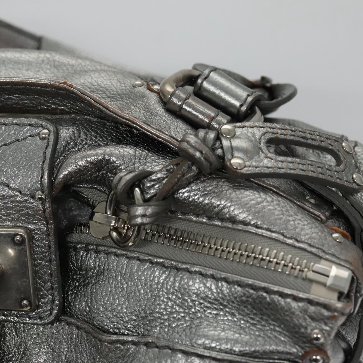 Perluxe elegant leather Handbag top view