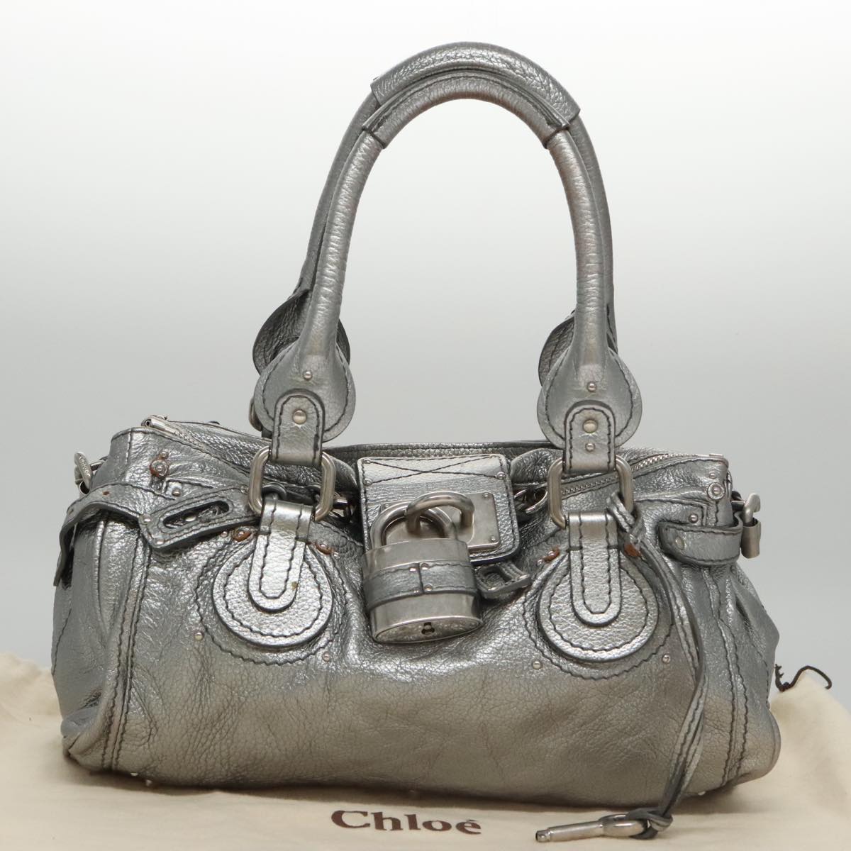 Perluxe elegant leather Handbag top view