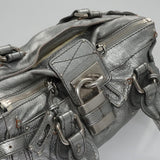 Chloe designer handbag leather closeup detail