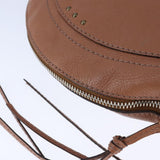 Crivelux elegant leather Shoulder Bag angled view