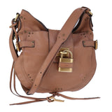 Chloe women's shoulder bag Brown luxury designer leather