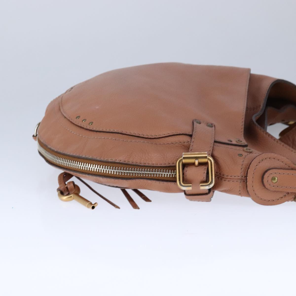 Crivelux elegant leather Shoulder Bag top view