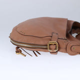 Chloe women's shoulder bag Brown luxury designer leather