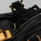 Aurelios elegant leather Handbag top view