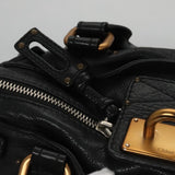 Chloe designer handbag leather closeup detail