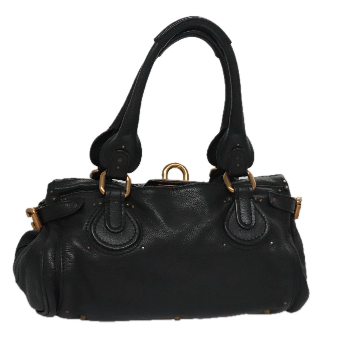Chloe women's handbag Black luxury designer leather