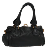 Chloe women's handbag Black luxury designer leather