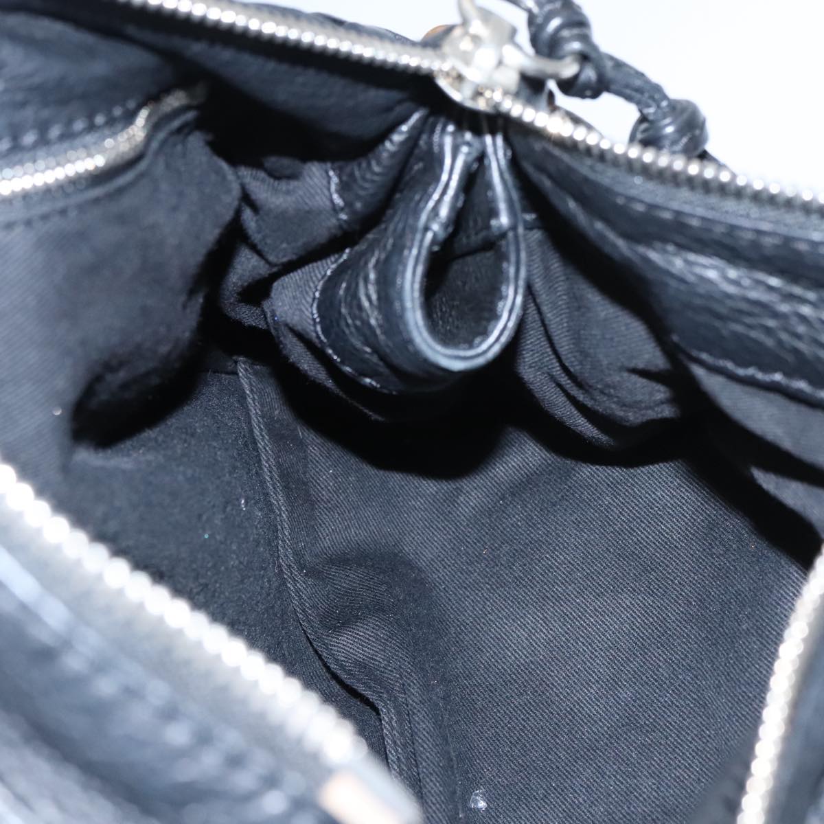 Chloe authentic luxury handbag Black leather craftsmanship