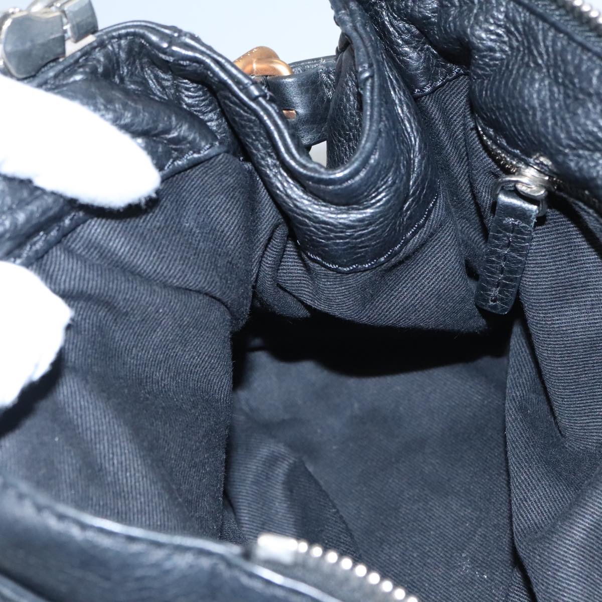 Chloe designer handbag leather closeup detail