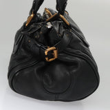 Aurelios elegant leather Handbag top view