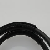 Aurelios elegant leather Handbag top view