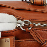 Chloe authentic luxury handbag Brown leather craftsmanship