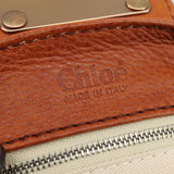 Chloe designer handbag leather closeup detail