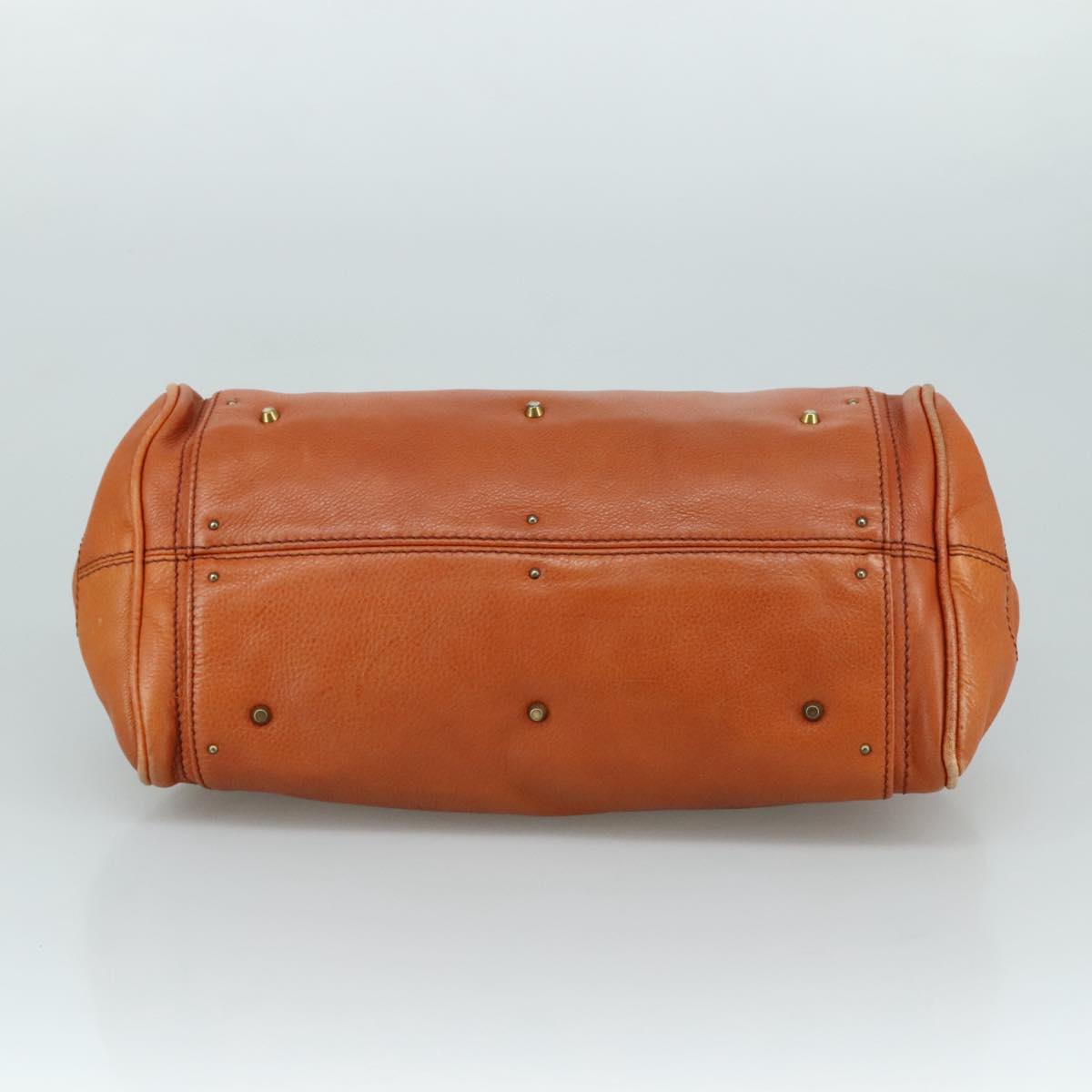 Clarique elegant leather Handbag top view