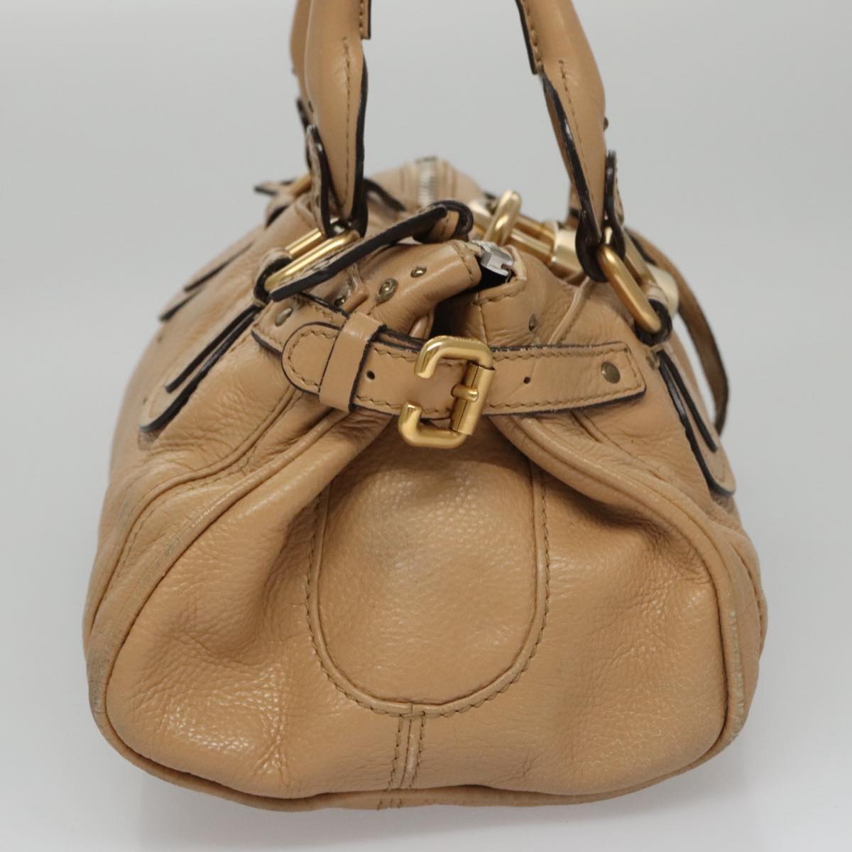 Auresque elegant leather Handbag top view