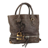 Chloe women's shoulder bag Brown luxury designer leather
