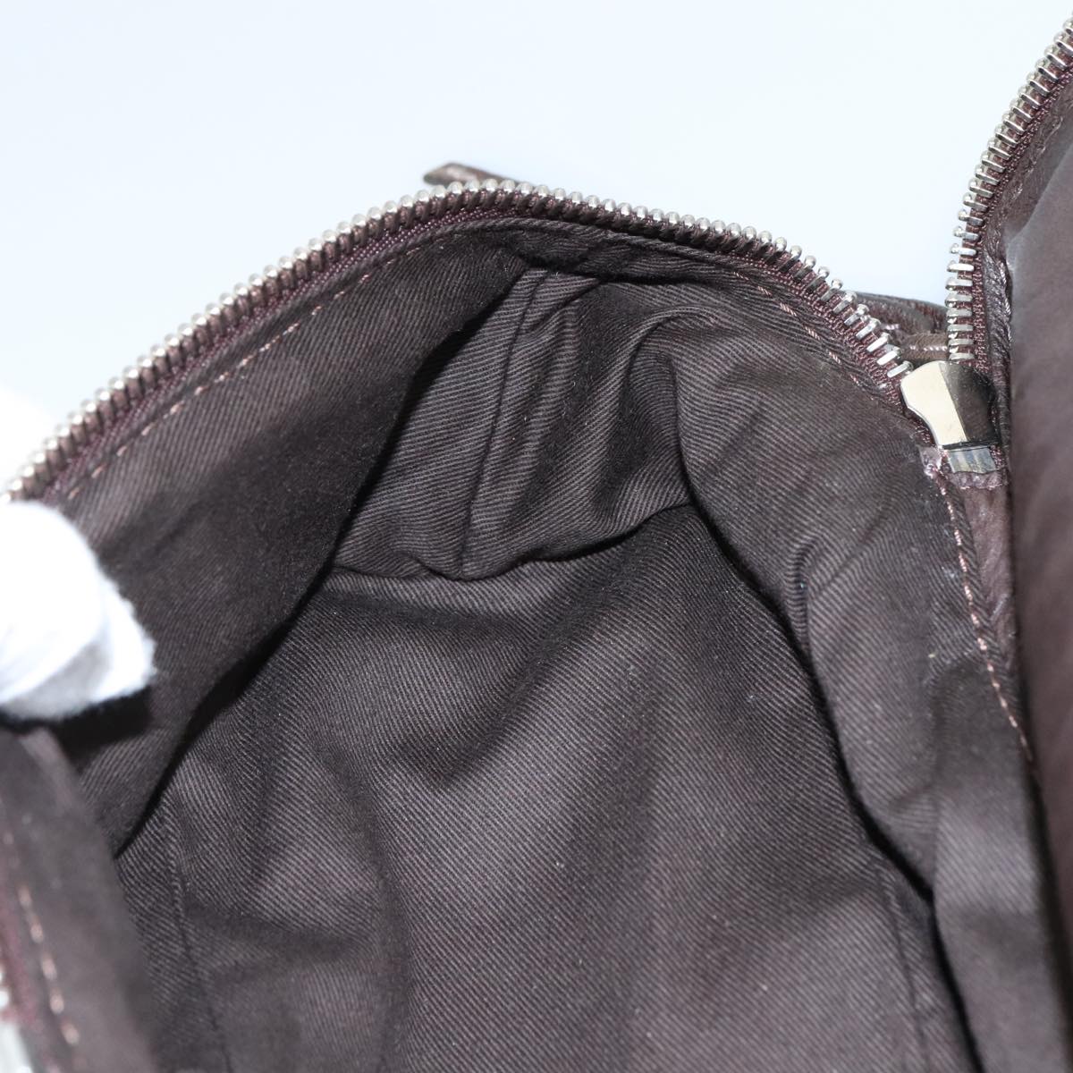Montrea elegant leather Shoulder Bag top view