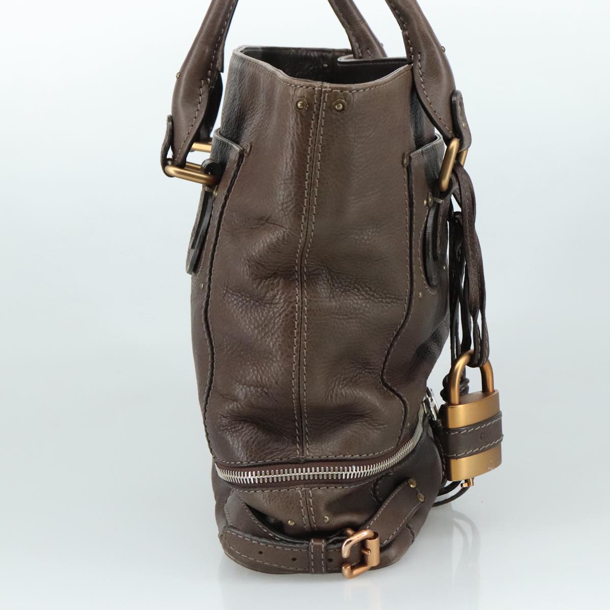 Chloe women's shoulder bag Brown luxury designer leather
